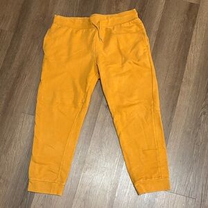 Topman Mustard Yellow Jogger Pants